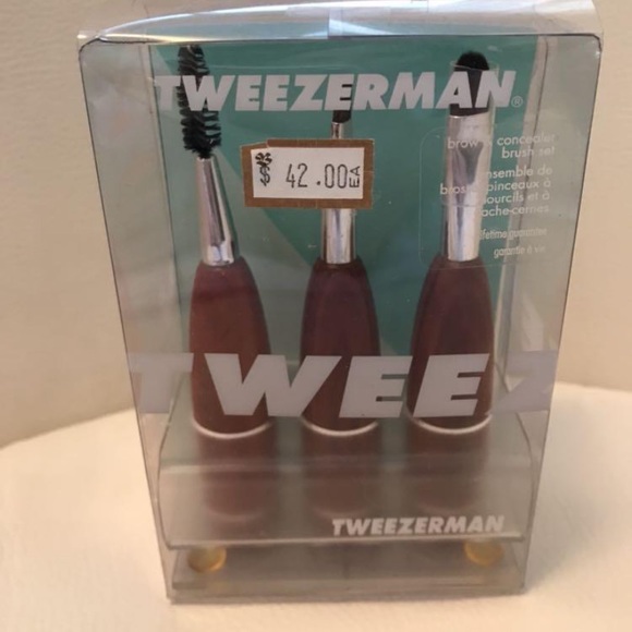 Tweezerman brush set with stand - Picture 1 of 2